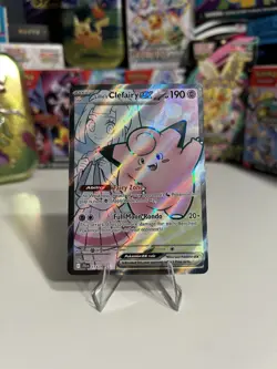 Lillie's Clefairy ex ⭐ 173/159 Holo Ultra Rare Journey Together 2025 Pokemon NM - Image 1