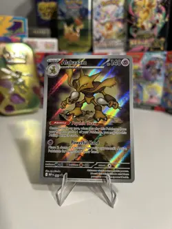 Pokemon TCG Alakazam 009 Me: Mega Evolution Promo Holo HP140 Psychic Draw - Image 1