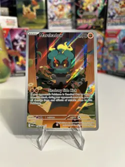 Pokemon TCG Me01: Mega Evolution Marshadow 146/132 Illustration Rare Holo NM - Image 1