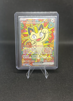 Meowth EX 121/88 SIR Near Mint *Pack Fresh* Pokemon TCG (Perfect Order) - Image 1