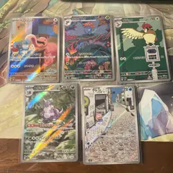 Pokemon TCG Japanese Art Rare/AR Lot of 5 Original 151 Pokemon - NM - Image 1