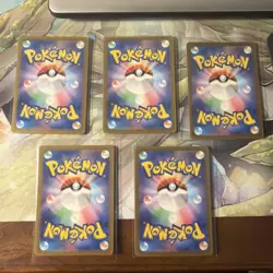 Pokemon TCG Japanese Art Rare/AR Lot of 5 Original 151 Pokemon - NM - Image 2