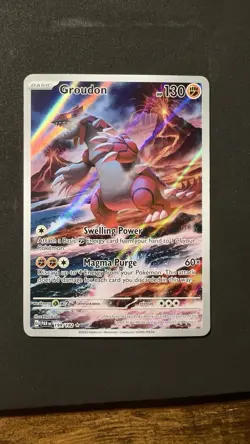 Groudon IR 199/182 Pokemon Paradox Rift - Image 1