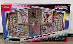Pokemon TCG Prismatic Evolutions Premium Figure Collection ✅SEALED✅IN HAND - Image 3