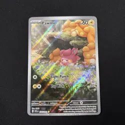 2024 Pokemon TCG SV Paldean Fates 226/091 Pawmi IR Illustration Rare - Image 1
