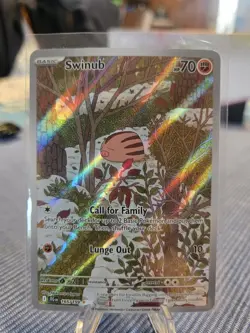 Swinub 165/159 Journey Together - Pokemon TCG - Illustration Rare - Near Mint - Image 1