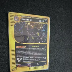 Pokemon Umbreon 80 HP Holo Rare Aquapolis H29/H32 2002 Mitsuhiro Arita- DIY - Image 1
