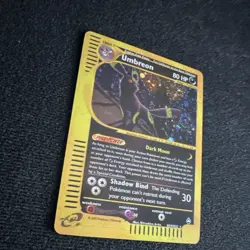 Pokemon Umbreon 80 HP Holo Rare Aquapolis H29/H32 2002 Mitsuhiro Arita- DIY - Image 4