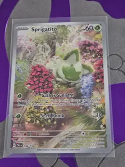 Pokemon TCG Srigatito 196/193 Sv02: Paldea Evolved Illustration Rare English NM - Image 1
