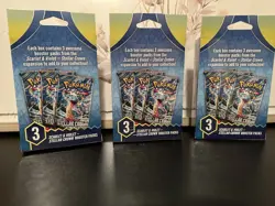 Pokemon Scarlet & Violet Stellar Crown 3 Booster Packs Box New Sealed - Image 3