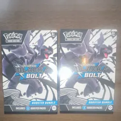 2x Pokemon Scarlet & Violet Black Bolt Booster Bundle Boxes Sealed - Image 2
