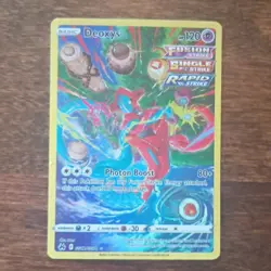 Deoxys GG12/GG70 Crown Zenith Ultra Rare Holo Basic 120 HP Pokemon TCG English - Image 1