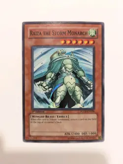 Raiza the Storm Monarch FOTB-EN026 1st Edition Super Rare LP - Image 1