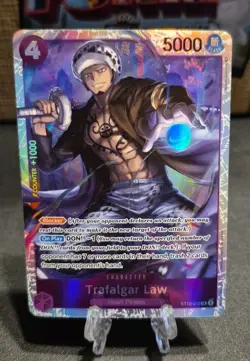 Trafalgar Law ST10-010 SR One Piece PRB-01 NM English - Image 1