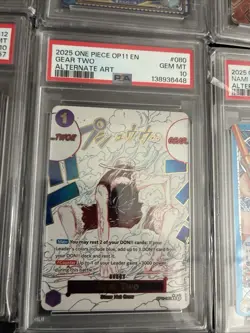 Gear Two Event Manga Alt Art - One Piece OP11-080 Divine Speed English - Image 1