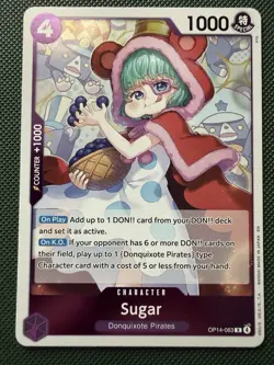 Sugar OP14-063 The Azure Sea's Seven English One Piece Near Mint - Image 1