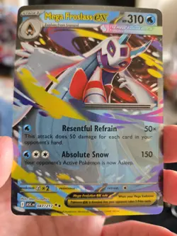 Mega Froslass ex : MEGA EVOLUTION - ASCENDED HEROES 47/217 - Pokemon Single Card - Image 1