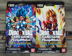 Dragon Ball Z Super Card Game Fusion World FB09 Dual Evolution Booster Packs x2 - Image 1