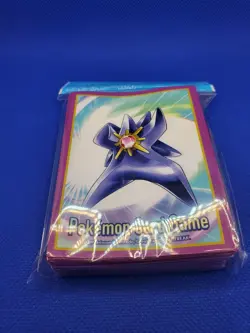 Mega Starmie Card Sleeves 64pcs Pokemon Center Japan Deck Shield Sealed US Ship - Image 2