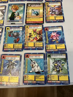 Lot Of 26 Vintage Digimon Cards 1999 LP To Mostly HP DMG, For Deck Building - Image 3