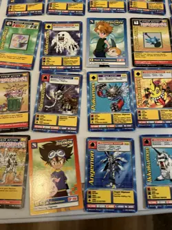 Lot Of 26 Vintage Digimon Cards 1999 LP To Mostly HP DMG, For Deck Building - Image 5