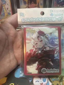 Hololive Official Card Game Vol.27 Nakiri Ayame sleeves 55 ct new sealed - Image 5