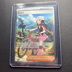 Pokemon Dawn 129/094 Full Art Holo Trainer Card English TCG - Image 1