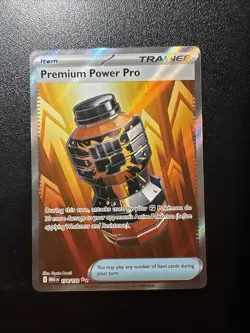 Pokemon Premium PowerPro 174/132 Me01 Mega Evolution Holo Trainer Card - Image 1