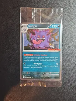 Gengar Promo Card Pokemon Perfect Order Gamestop Stamped 050/088 SEALED - Image 1