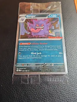 Gengar Promo Card Pokemon Perfect Order Gamestop Stamped 050/088 SEALED - Image 2