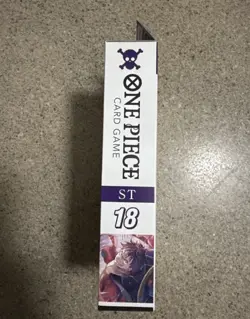 One Piece card game English Starter Deck Purple Luffy ST-18 Sealed - Image 3