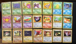 30 POKEMON TEAM ROCKET 1ST EDITION MIXED CARD LOT (DARK MACHAMP, DARK MAGNETON) - Image 1
