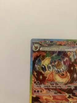 Pokemon TCG Flareon EX Prismatic Evolutions Card 146/131 Sir Illustration Rare - Image 2