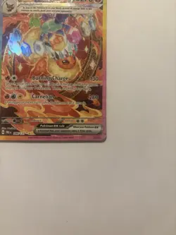 Pokemon TCG Flareon EX Prismatic Evolutions Card 146/131 Sir Illustration Rare - Image 4