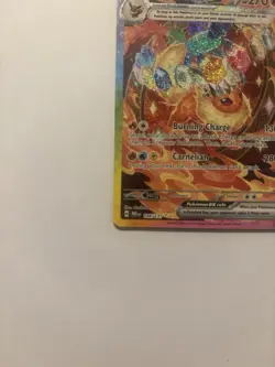 Pokemon TCG Flareon EX Prismatic Evolutions Card 146/131 Sir Illustration Rare - Image 5