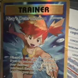 Pokemon Misty's Determination Full Art Holo Evolutions Card 108/108 - Image 5