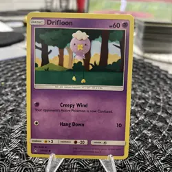 Drifloon 51/156 NM/LP Non Holo Asako Ito Crochet Art Ultra Prism Pokemon Card! - Image 1