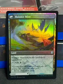 Foil Malakir Rebirth / Malakir Mire MTG Zendikar Rising ZNR Unplayed NM # 111 - Image 2