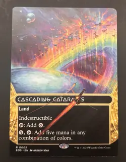 Cascading Cataracts Borderless Edge of Eternities: Stellar Sights Regular - Image 1