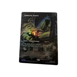 Undercity Sewers Borderless Foil Teenage Mutant Ninja Turtles TMNT PZA MTG - Image 1