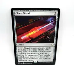 Chaos Wand Normal R Commander: Adventures in the Forgotten Realms MTG Magic - Image 1