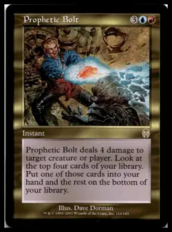 Prophetic Bolt (APC 116) Near Mint - MTG single - Image 1
