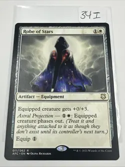 Robe of Stars x1- Commander: Adventures in the Forgotten Realms 011/062 LP - Image 2