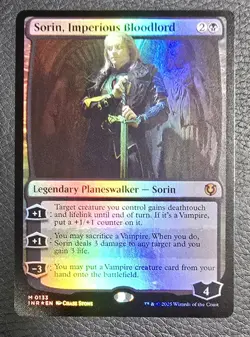 Sorin, Imperious Bloodlord - Foil Near Mint, English Innistrad Remastered M - Image 1