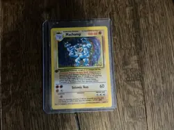 Machamp - (Base Set Shadowless) 008/102 Deck Exclusives Holo - Image 1
