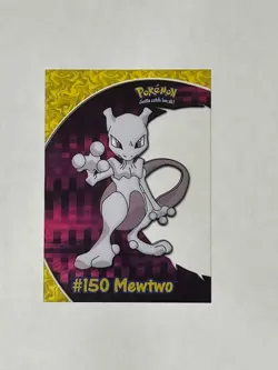 2000 Topps Mewtwo #150 Clear PC5 Pokemon TV Animation Edition - Image 1