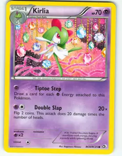 Kirlia - Star Foil - RC9/RC25 Legendary Treasures - Pokemon TCG - 2013 - Image 1