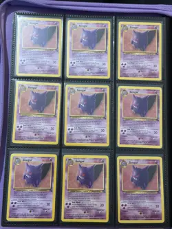 Pokemon 57x Gengar 20/62 – Fossil Set – Rare Non-Holo – Vintage 1999 (WOTC) - Image 1