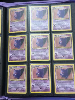 Pokemon 57x Gengar 20/62 – Fossil Set – Rare Non-Holo – Vintage 1999 (WOTC) - Image 2