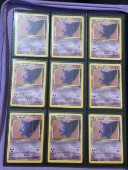 Pokemon 57x Gengar 20/62 – Fossil Set – Rare Non-Holo – Vintage 1999 (WOTC) - Image 3